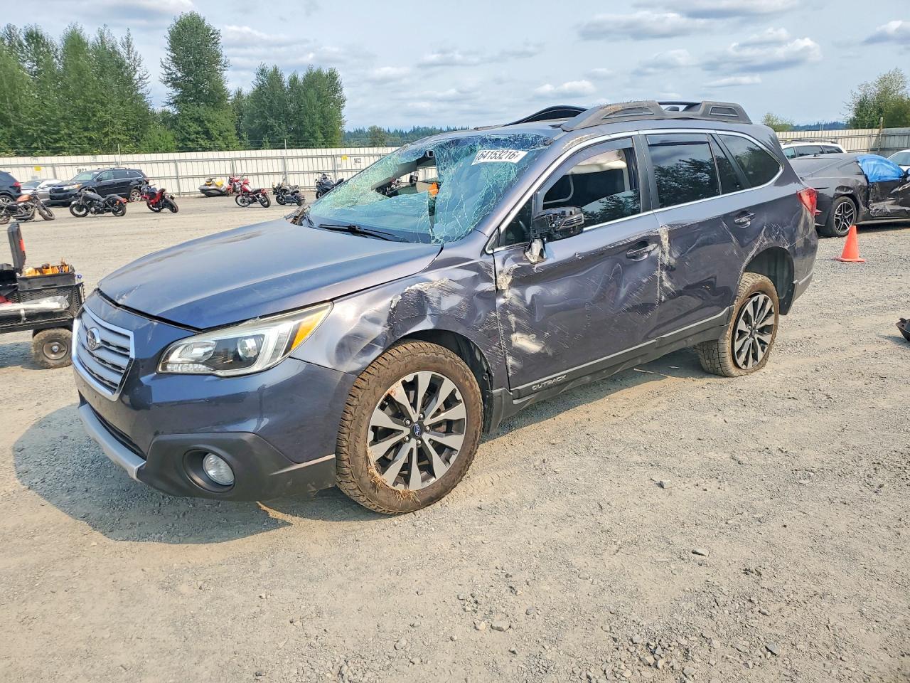2017 SUBARU OUTBACK 3.6R LIMITED | 4S4BSENC6H3262677 | UPCARS