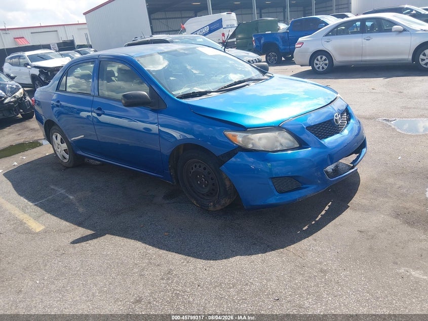 2009 TOYOTA COROLLA | 2T1BU40EX9C137630 | UPCARS