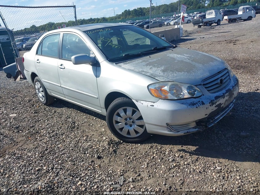 2003 TOYOTA COROLLA LE | 2T1BR32EX3C105714 | UPCARS