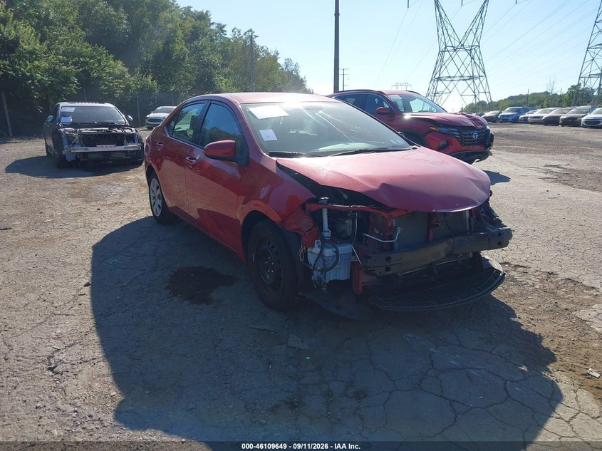 2016 TOYOTA COROLLA LE | 2T1BURHE2GC649199 | UPCARS