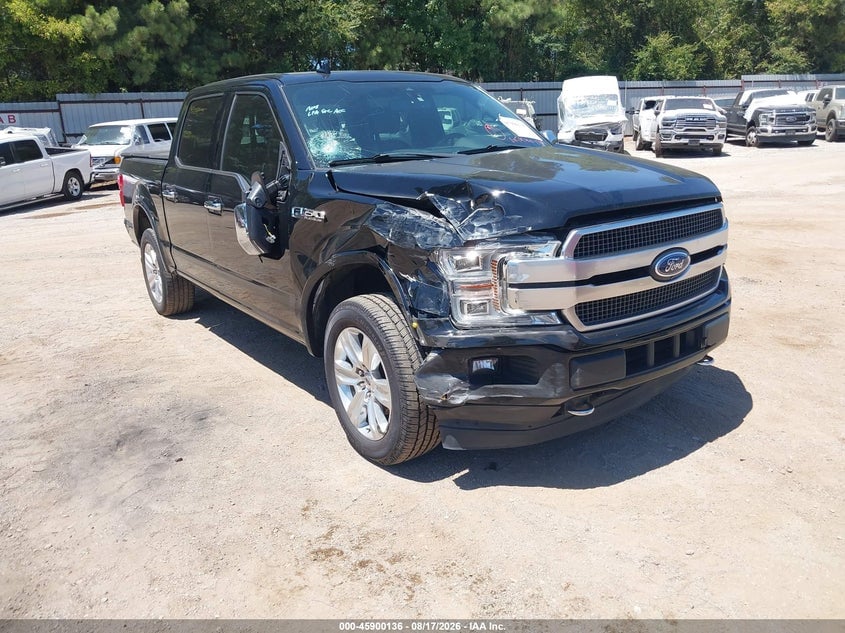 2018 FORD F-150 PLATINUM | 1FTEW1EGXJFD93424 | UPCARS