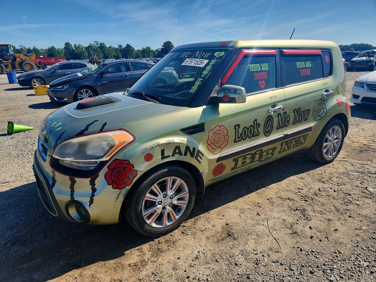 2012 KIA SOUL + | KNDJT2A61C7378415 | UPCARS