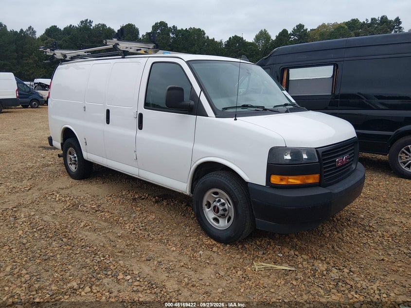 2022 GMC SAVANA CARGO RWD 3500 REGULAR WHEELBASE WORK VAN | 1GTZ7GF79N1143157 | UPCARS