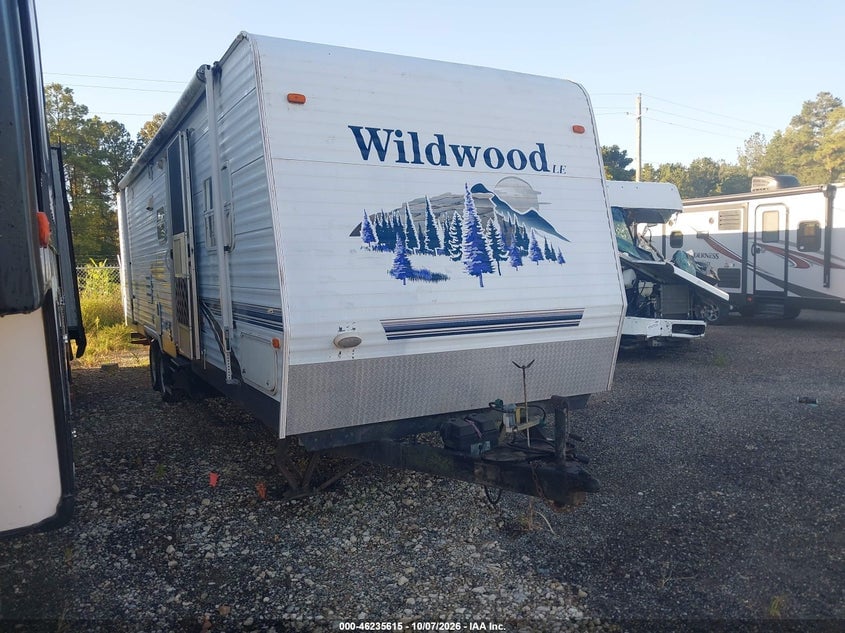 2006 FOREST RIVER WILDWOOD | 4X4TWDF276A238453 | UPCARS