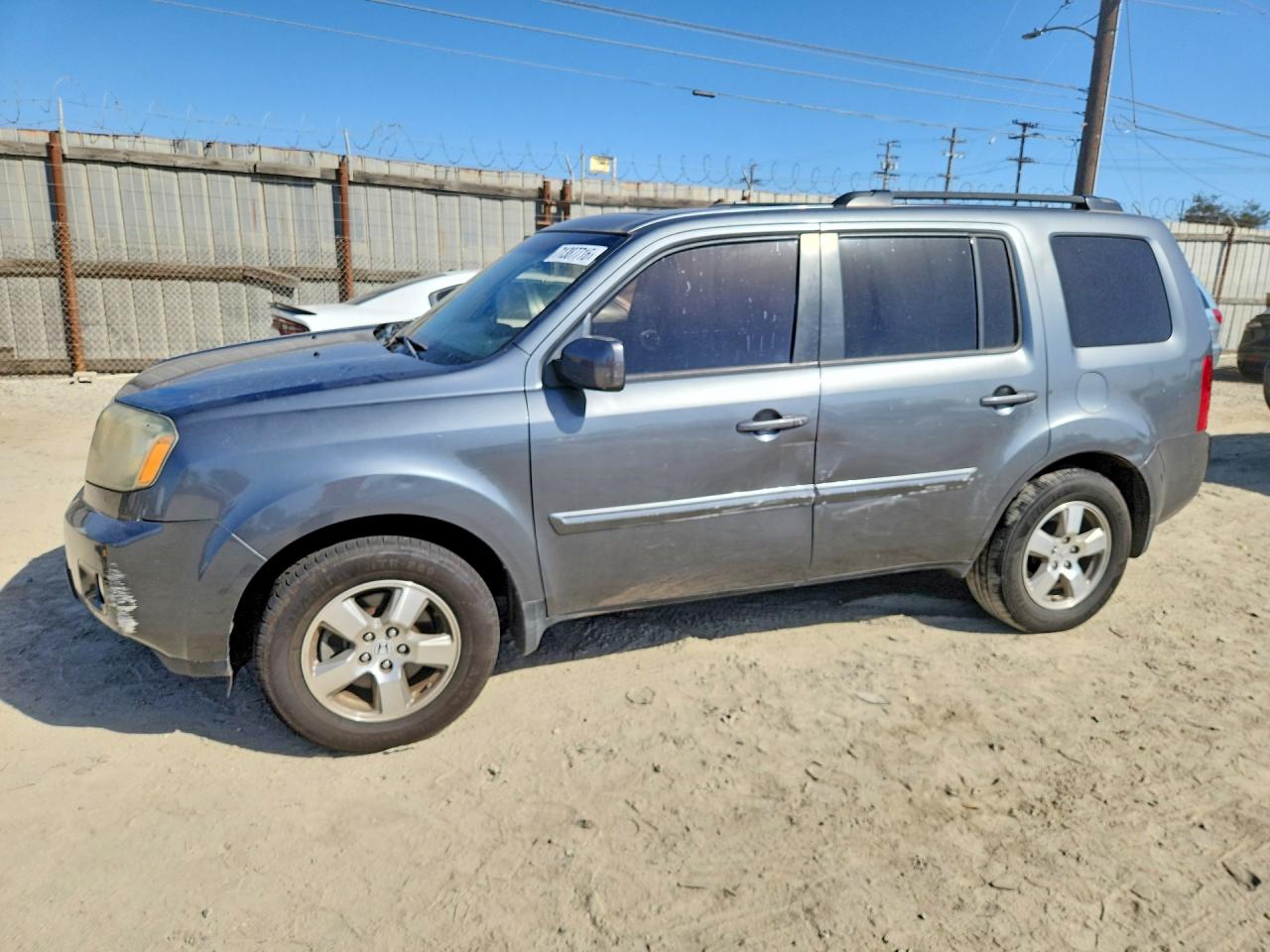 2011 HONDA PILOT EXL | 5FNYF3H51BB016988 | UPCARS