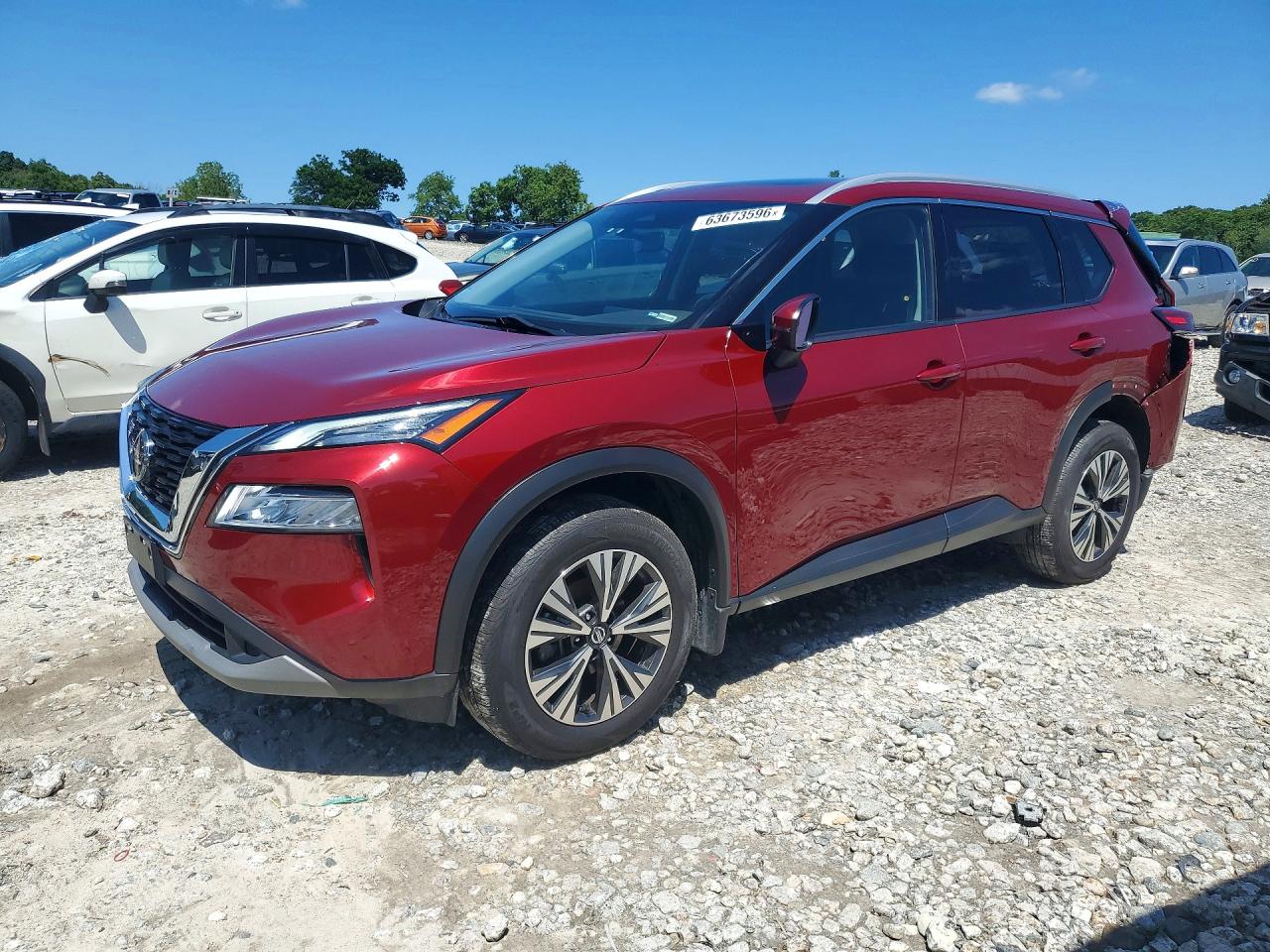 2021 NISSAN ROGUE SV | JN8AT3BB4MW233205 | UPCARS