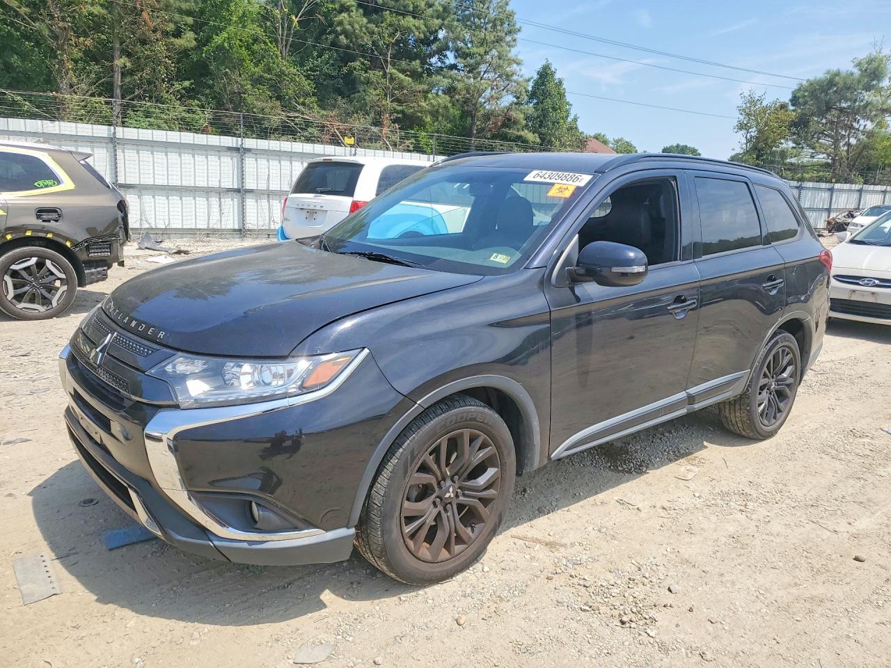 2019 MITSUBISHI OUTLANDER SE | JA4AD3A3XKZ049587 | UPCARS