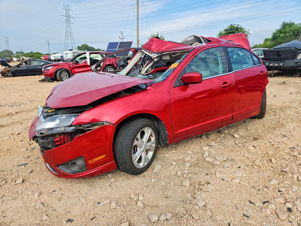 2012 FORD FUSION SE | 3FAHP0HG7CR216017 | UPCARS