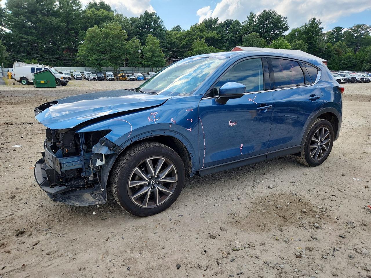 2017 MAZDA CX-5 GRAND TOURING | JM3KFBDL3H0156365 | UPCARS