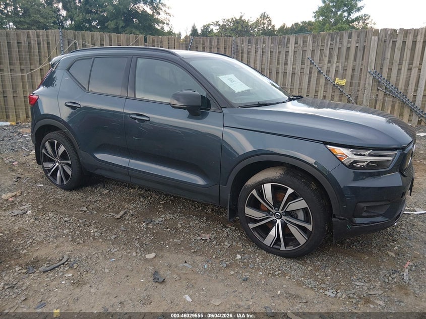 2022 VOLVO XC40 RECHARGE PURE ELECTRIC P8 TWIN PLUS | YV4ED3UR0N2643249 | UPCARS