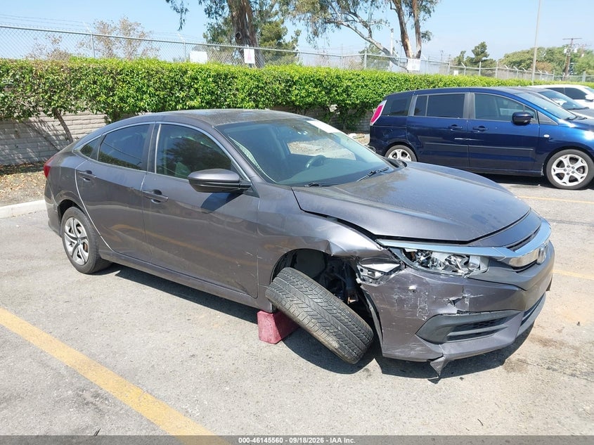 2017 HONDA CIVIC LX | 2HGFC2F57HH574698 | UPCARS