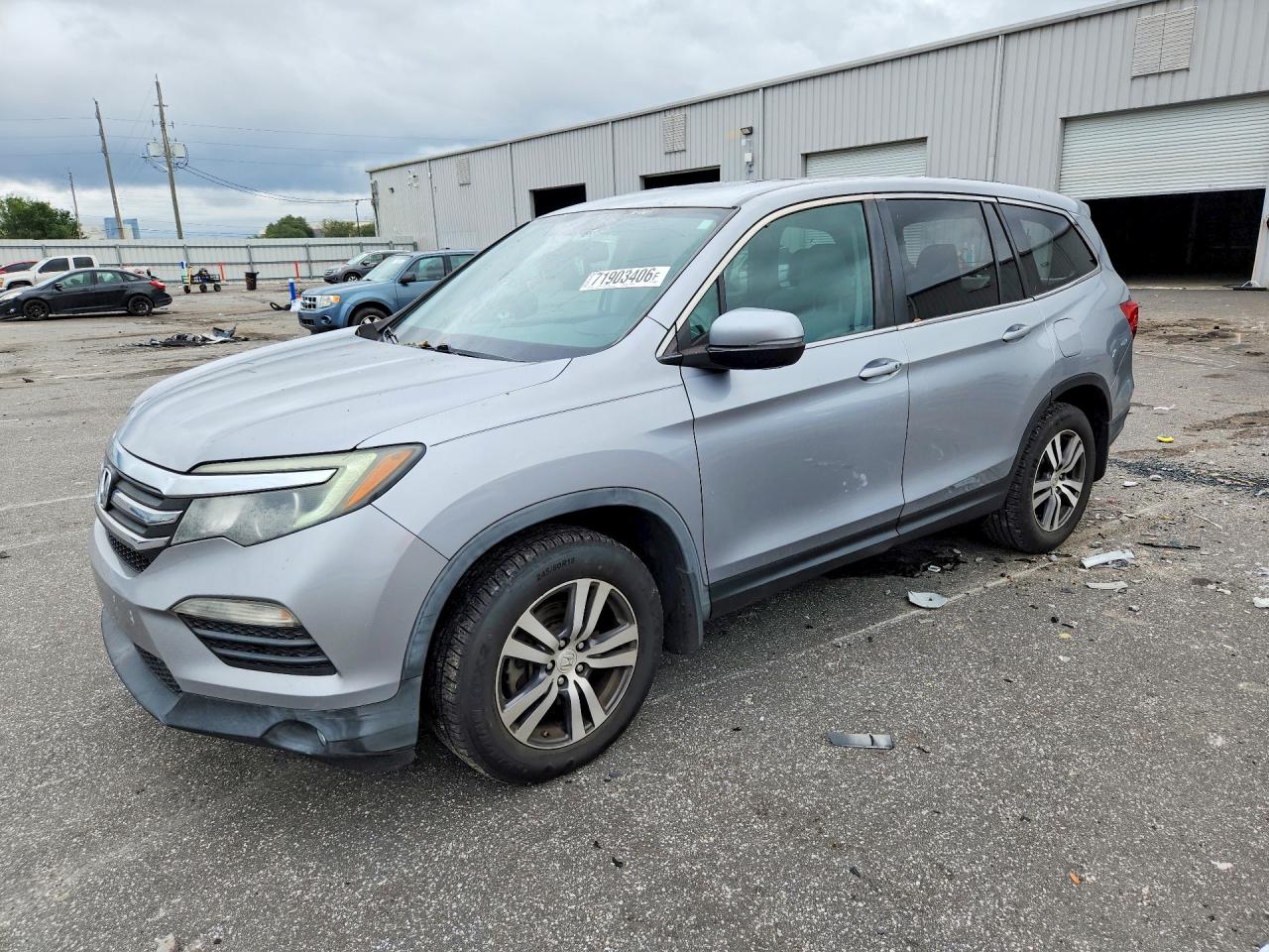 2017 HONDA PILOT EXL | 5FNYF5H50HB037044 | UPCARS