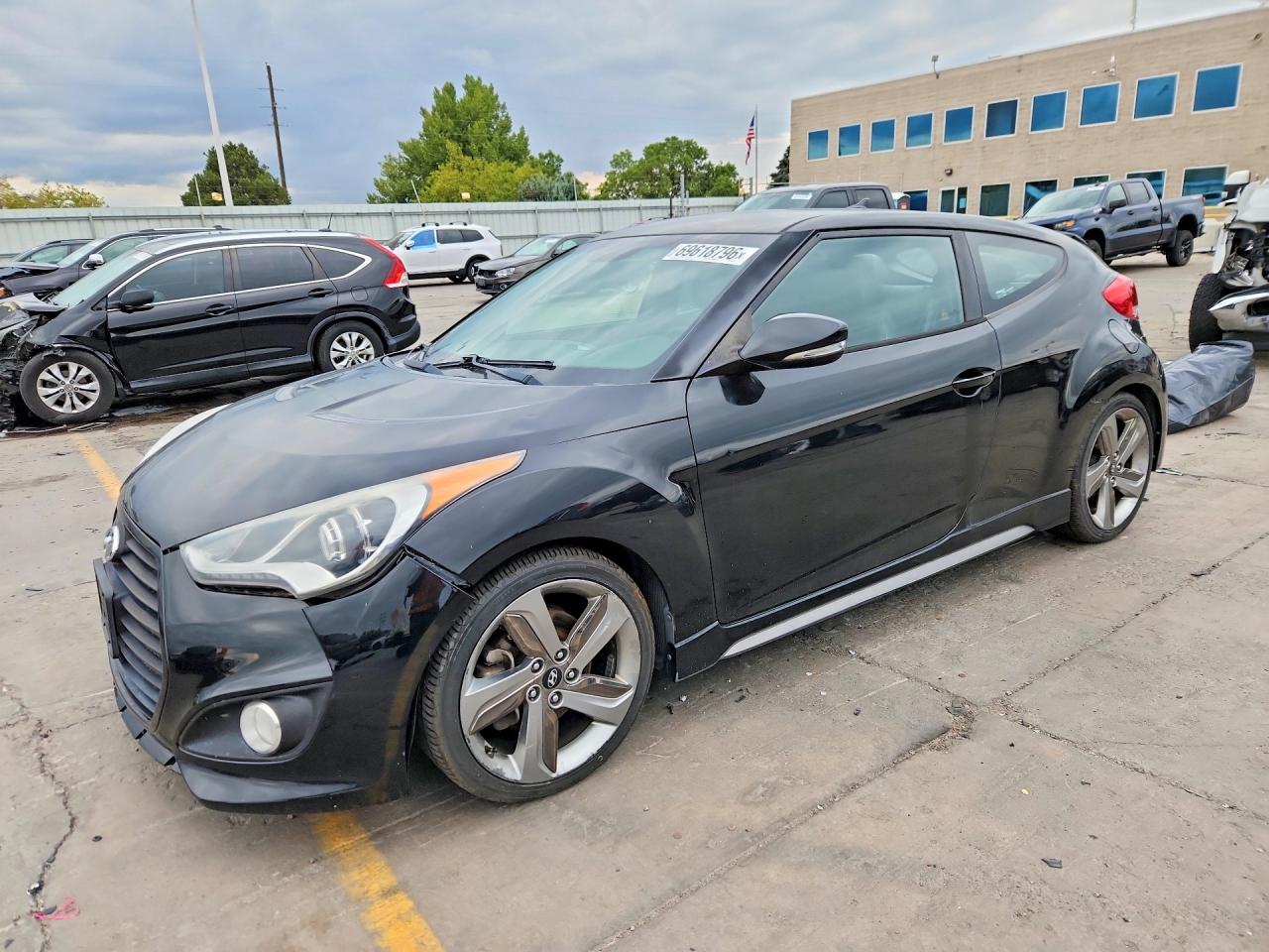 2015 HYUNDAI VELOSTER TURBO | KMHTC6AEXFU229817 | UPCARS