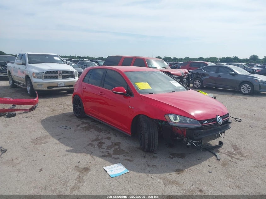 2015 VOLKSWAGEN GOLF GTI 2.0T S 4-DOOR | 3VW4T7AU6FM091166 | UPCARS