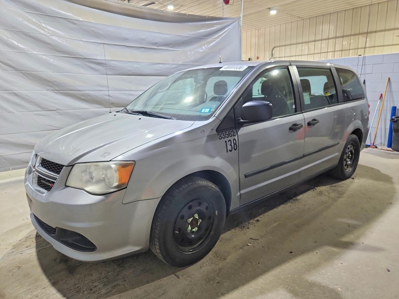 2014 DODGE CARAVAN SE | 2C4RDGBG5ER452568 | UPCARS