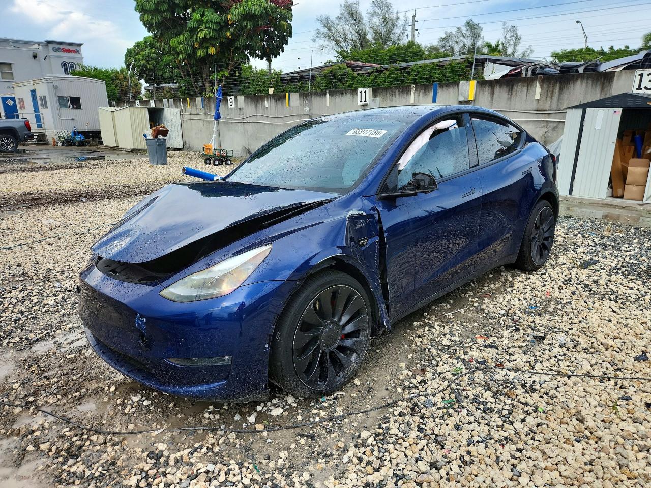 2022 TESLA MODEL Y | 7SAYGDEF6NF414415 | UPCARS