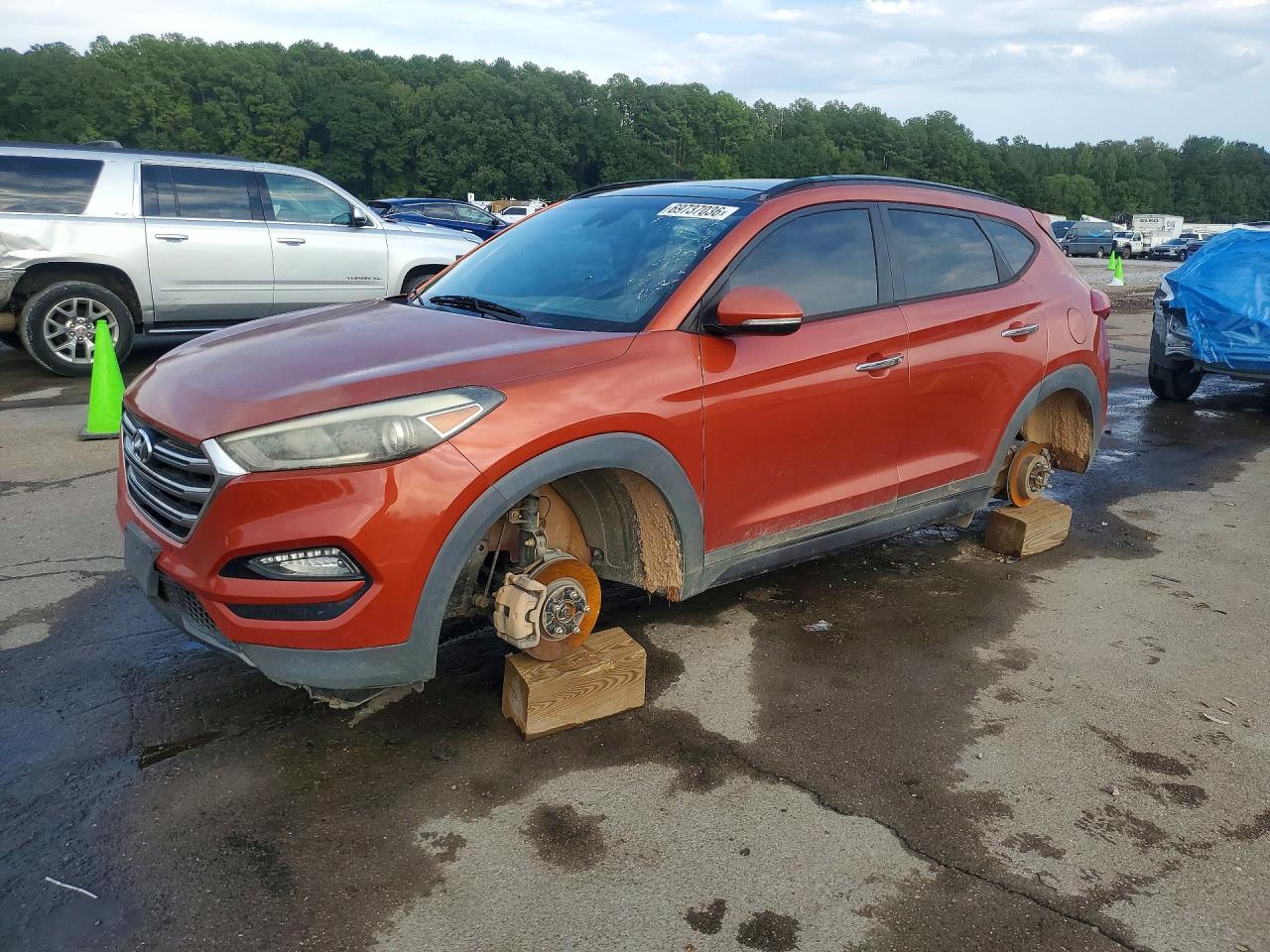 2016 HYUNDAI TUCSON LIMITED | KM8J33A27GU094471 | UPCARS
