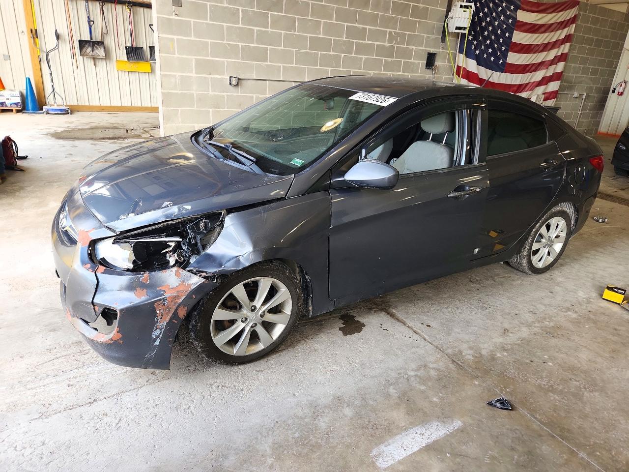 2013 HYUNDAI ACCENT GLS | KMHCU4AEXDU381613 | UPCARS