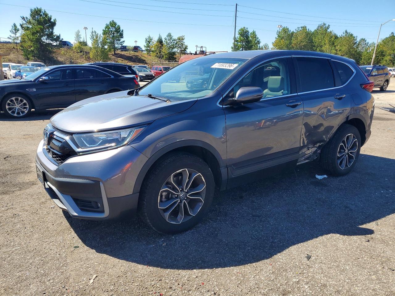 2021 HONDA CRV EXL | 5J6RW2H81MA011255 | UPCARS