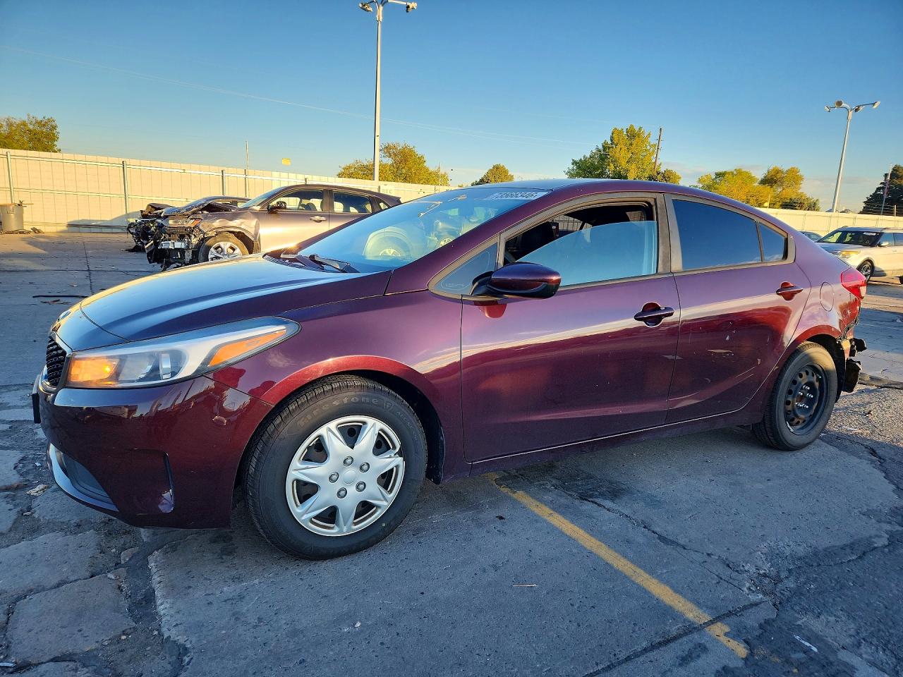 2017 KIA FORTE LX | 3KPFK4A71HE032742 | UPCARS