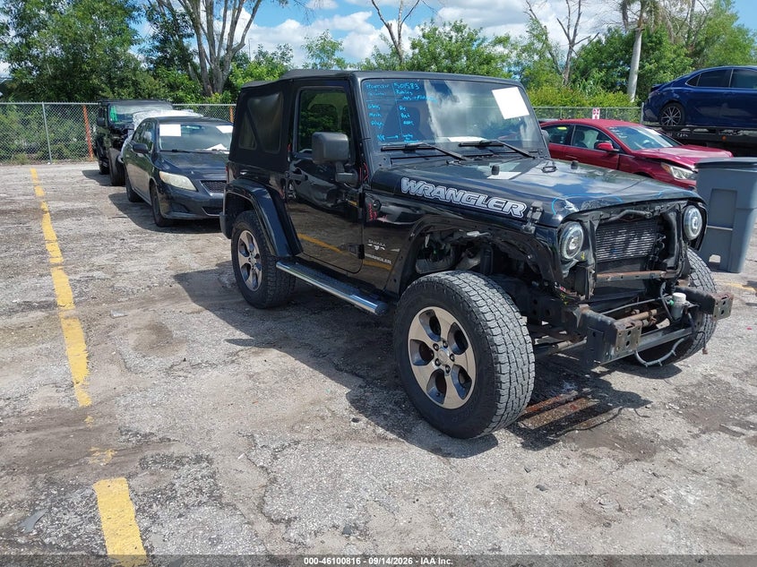 2016 JEEP WRANGLER SAHARA | 1C4AJWBG6GL254951 | UPCARS