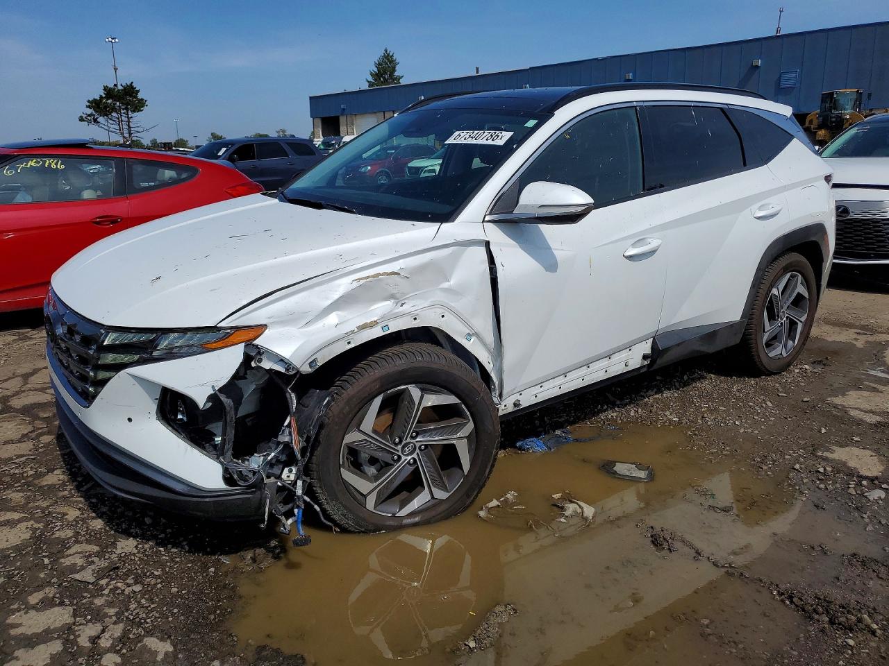 2022 HYUNDAI TUCSON LIMITED | 5NMJECAE0NH105582 | UPCARS