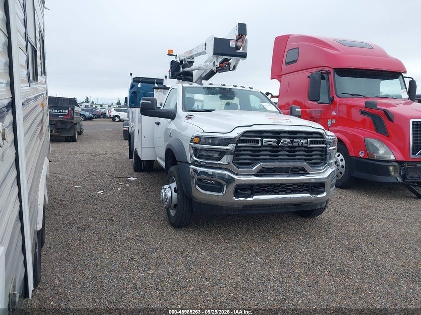 2025 RAM 5500 CHASSIS WITH BUCKET LIF TRADESMAN/BIG HORN | 3C7WRNBL1SG519788 | UPCARS