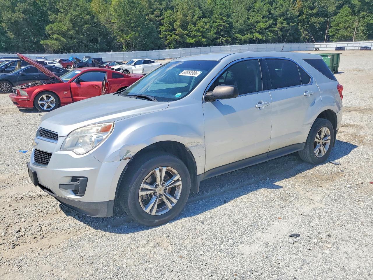2011 CHEVROLET EQUINOX LS | 2GNALBEC7B1336480 | UPCARS