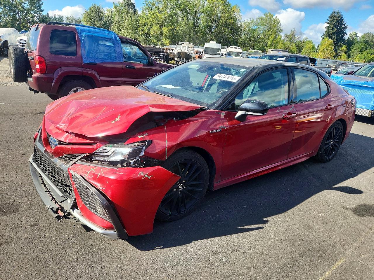 2021 TOYOTA CAMRY XSE | 4T1K31AK1MU020919 | UPCARS