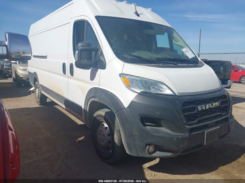 2023 RAM PROMASTER 3500 CARGO VAN HIGH ROOF 159 WB EXT | 3C6MRVJG4PE562492 | UPCARS
