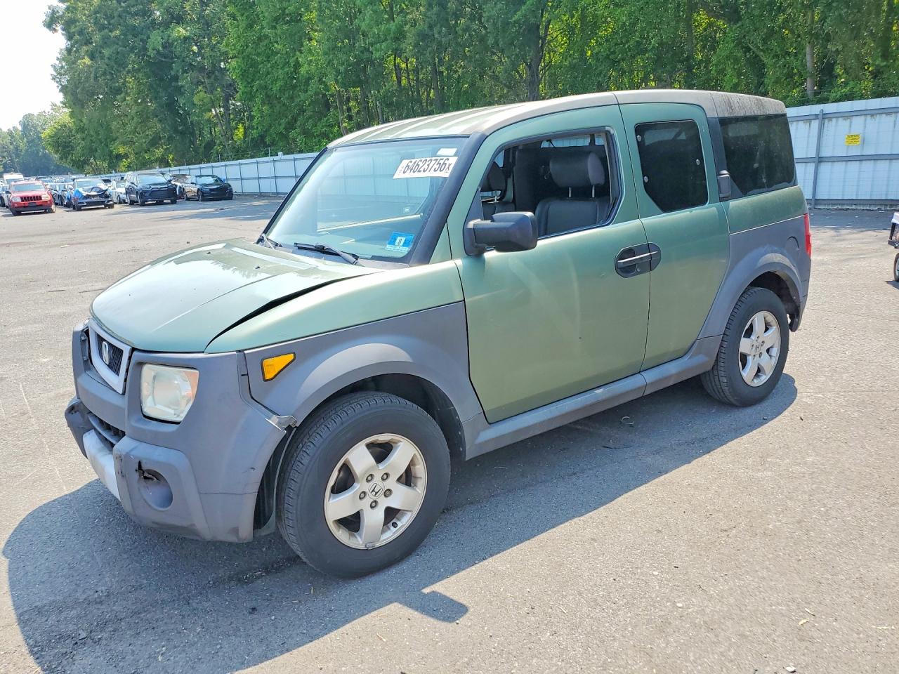 2005 HONDA ELEMENT EX | 5J6YH28675L019810 | UPCARS