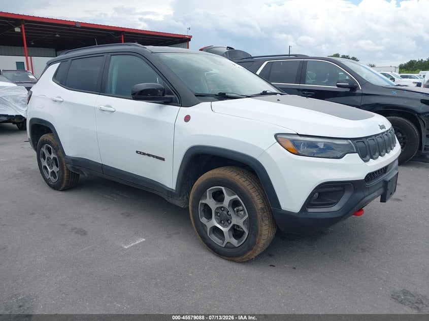 2022 JEEP COMPASS TRAILHAWK 4X4 | 3C4NJDDB6NT221697 | UPCARS