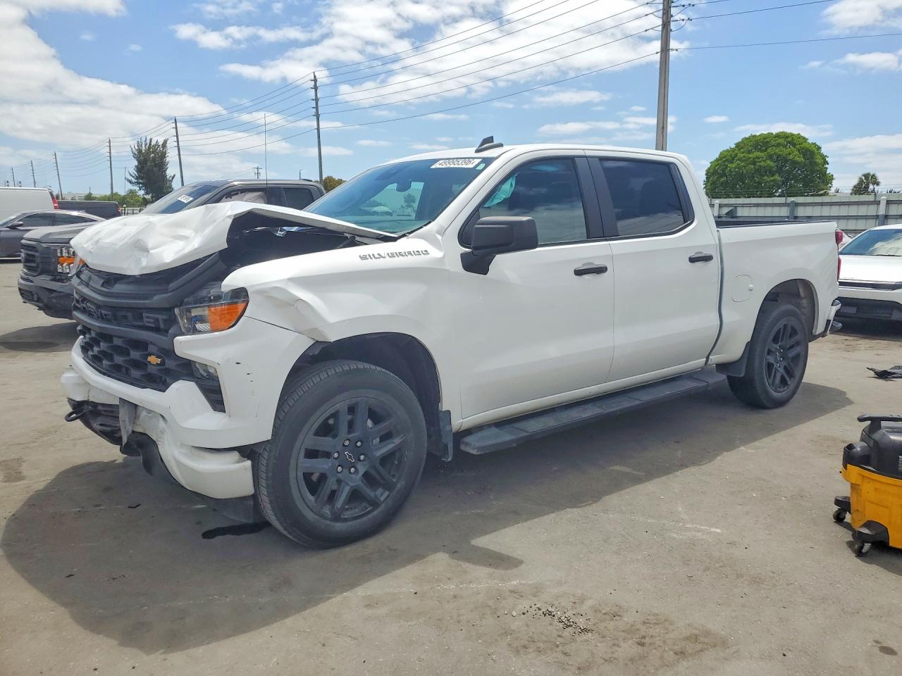 2022 CHEVROLET SILVERADO C1500 CUSTOM | 3GCPABEKXNG573704 | UPCARS