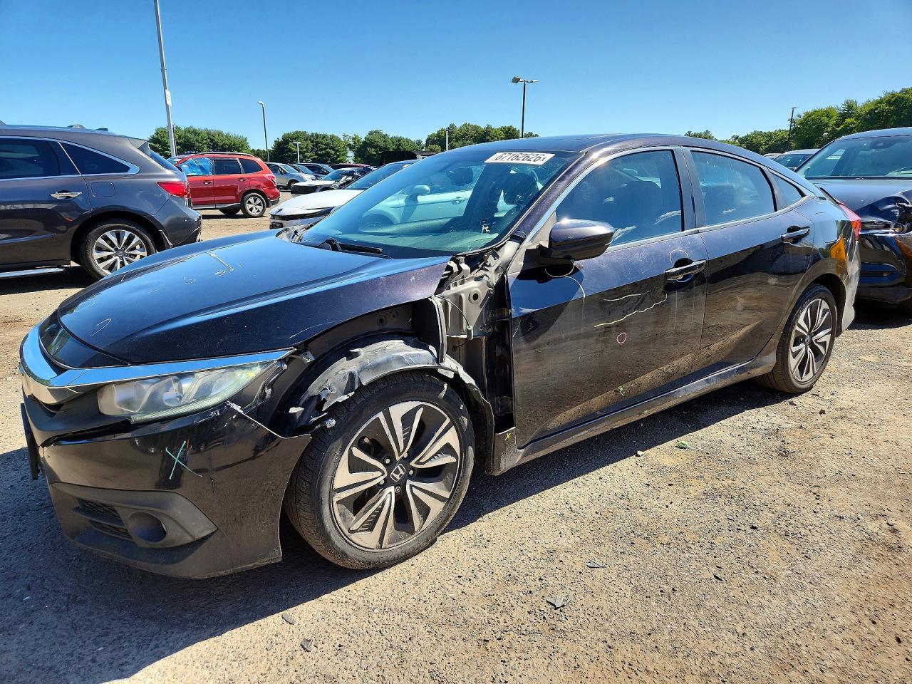 2017 HONDA CIVIC EXL | 19XFC1F73HE205956 | UPCARS