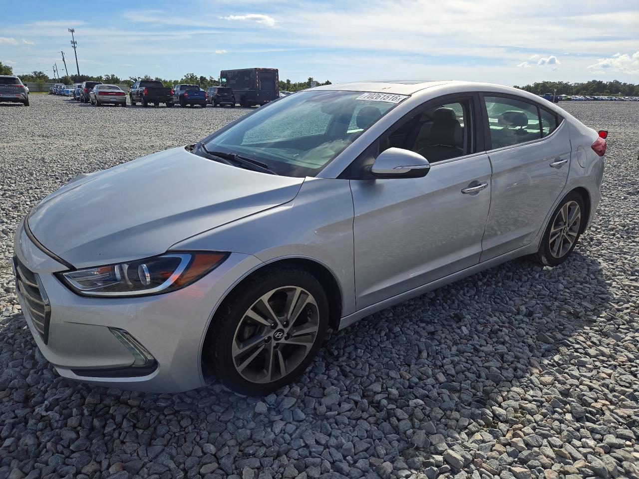 2017 HYUNDAI ELANTRA LIMITED | 5NPD84LF1HH045254 | UPCARS
