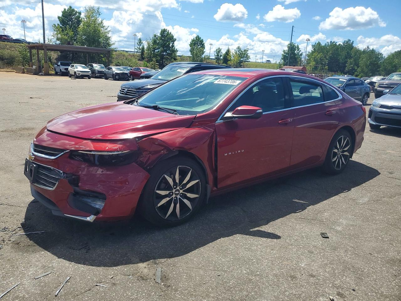 2017 CHEVROLET MALIBU LT | 1G1ZE5ST6HF245741 | UPCARS