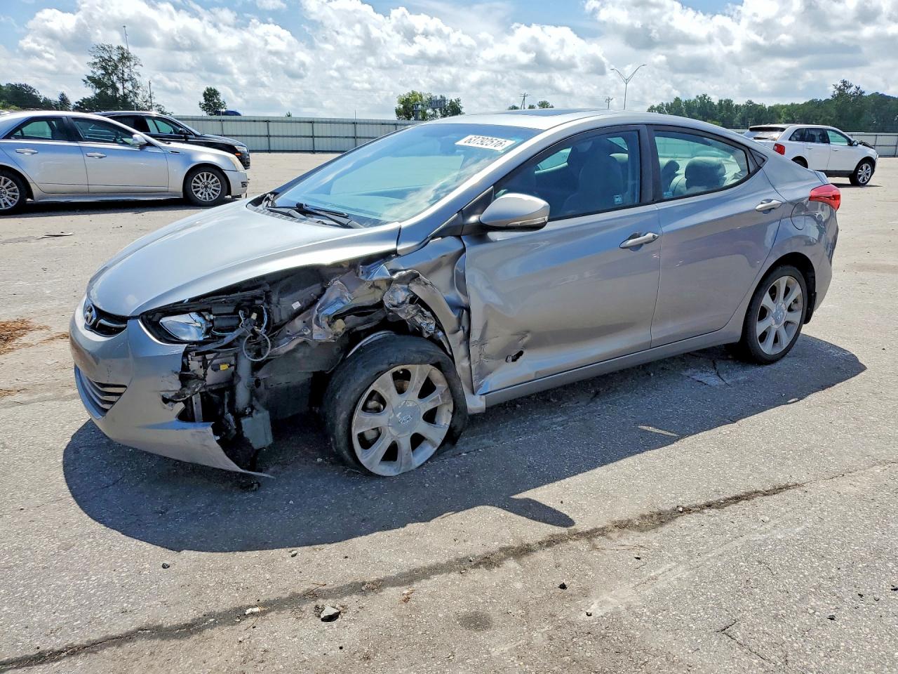 2013 HYUNDAI ELANTRA LIMITED | KMHDH4AE4DU687490 | UPCARS