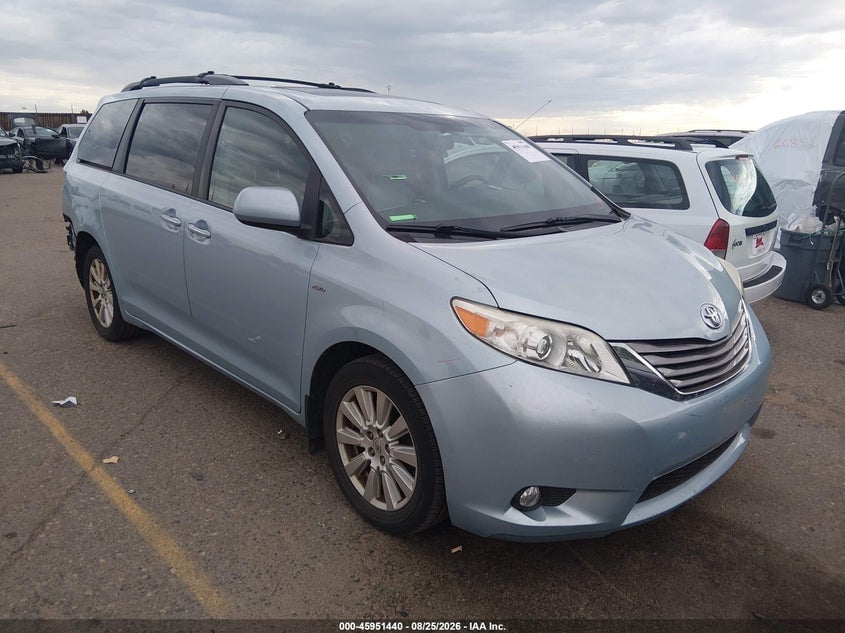 2017 TOYOTA SIENNA XLE 7 PASSENGER | 5TDDZ3DC0HS154732 | UPCARS