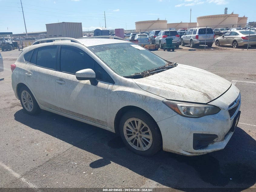 2018 SUBARU IMPREZA 2.0I PREMIUM | 4S3GTAB69J3702167 | UPCARS