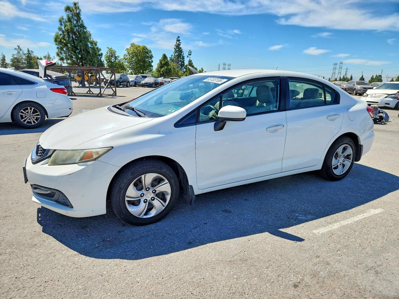 2015 HONDA CIVIC LX | 19XFB2F55FE704486 | UPCARS