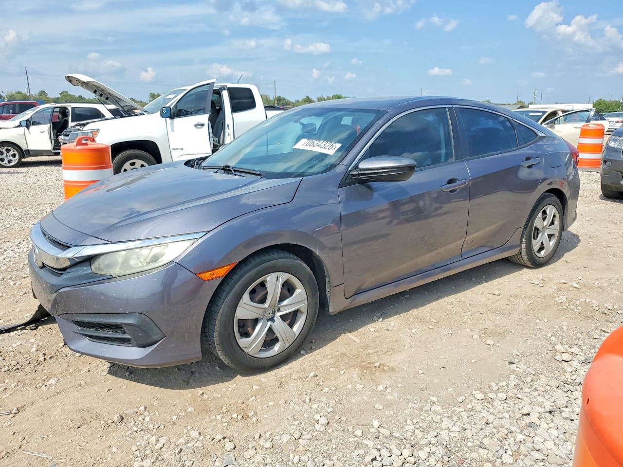 2016 HONDA CIVIC LX | 19XFC2F54GE055679 | UPCARS