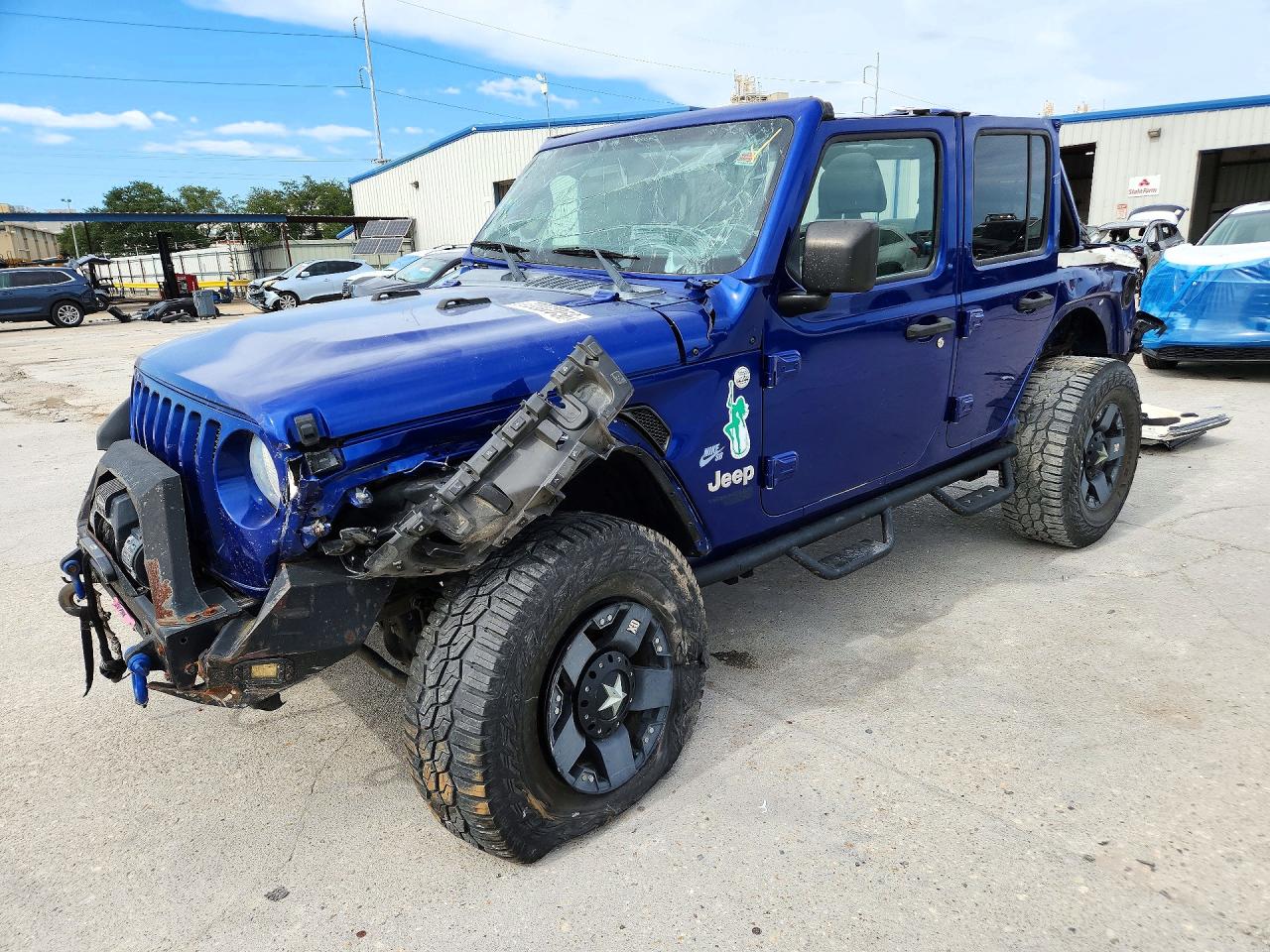 2018 JEEP WRANGLER SPORT | 1C4HJXDN3JW283605 | UPCARS