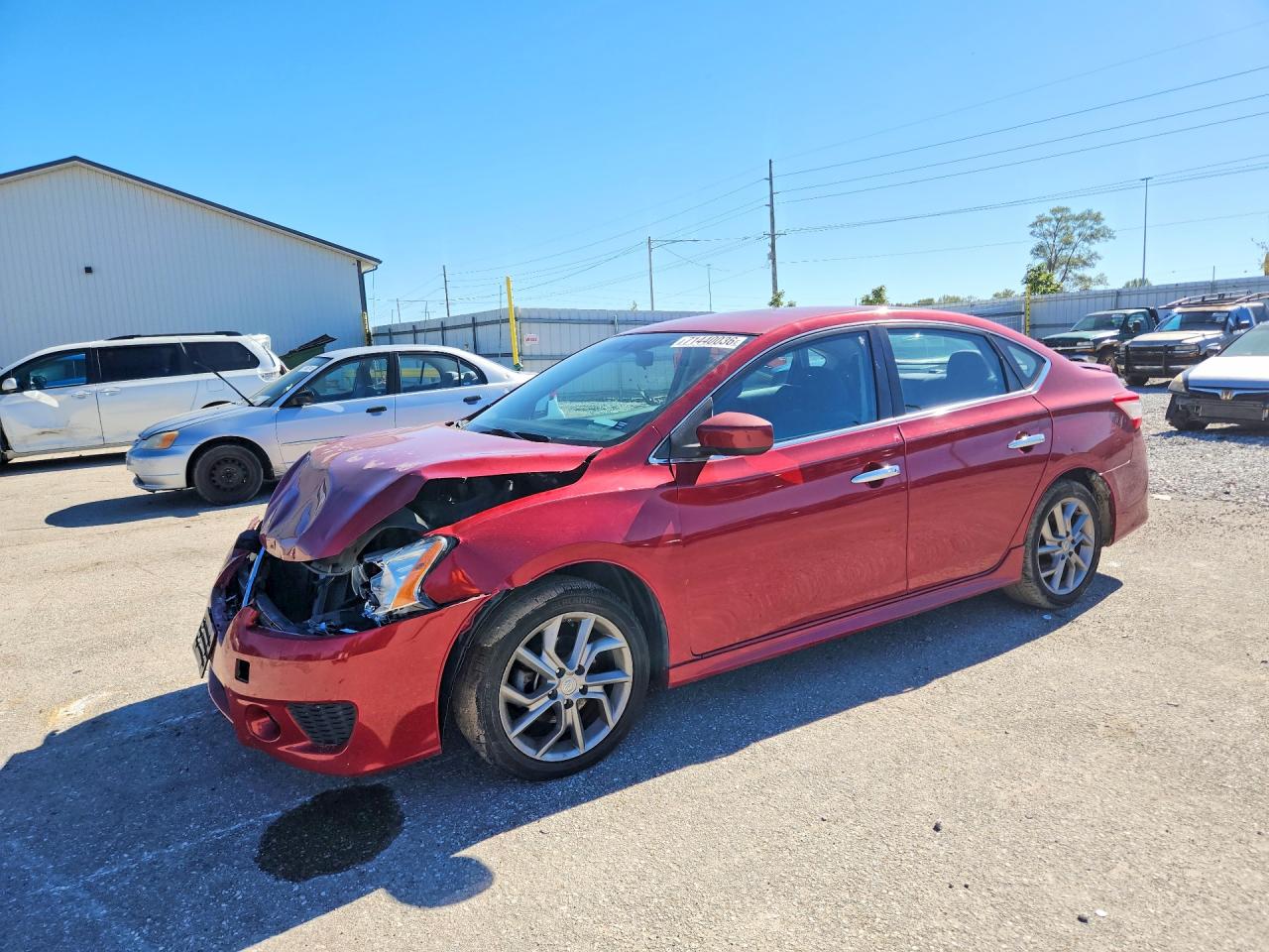 2013 NISSAN SENTRA S | 3N1AB7AP6DL652023 | UPCARS