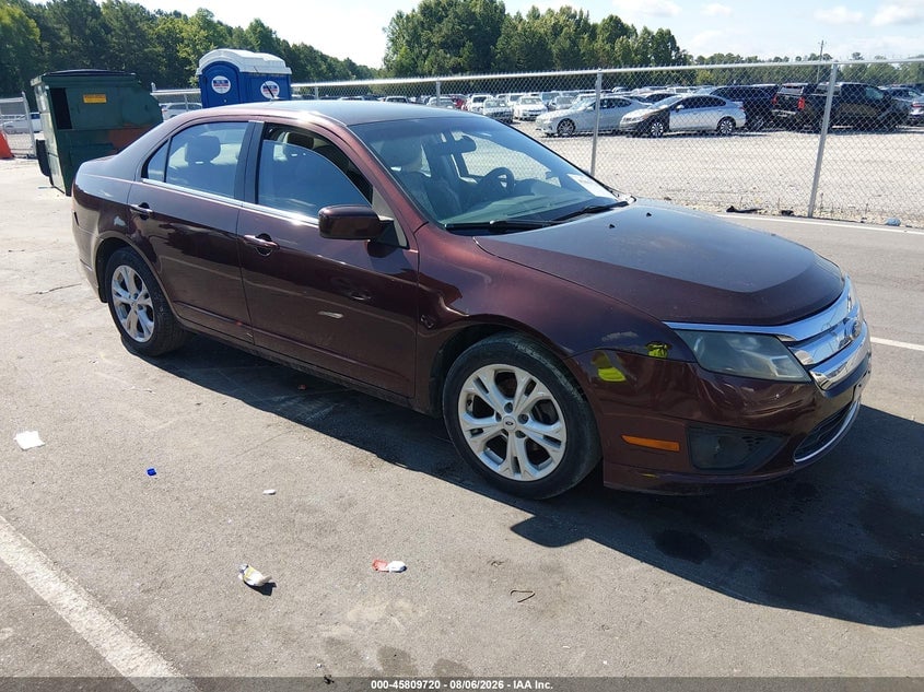 2012 FORD FUSION SE | 3FAHP0HA7CR141301 | UPCARS