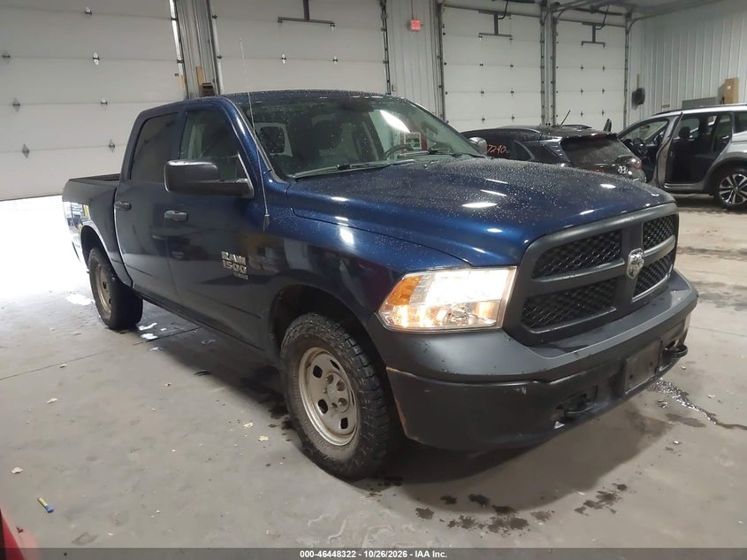 2019 RAM 1500 CLASSIC TRADESMAN  4X4 5'7 BOX | 1C6RR7KG5KS662008 | UPCARS