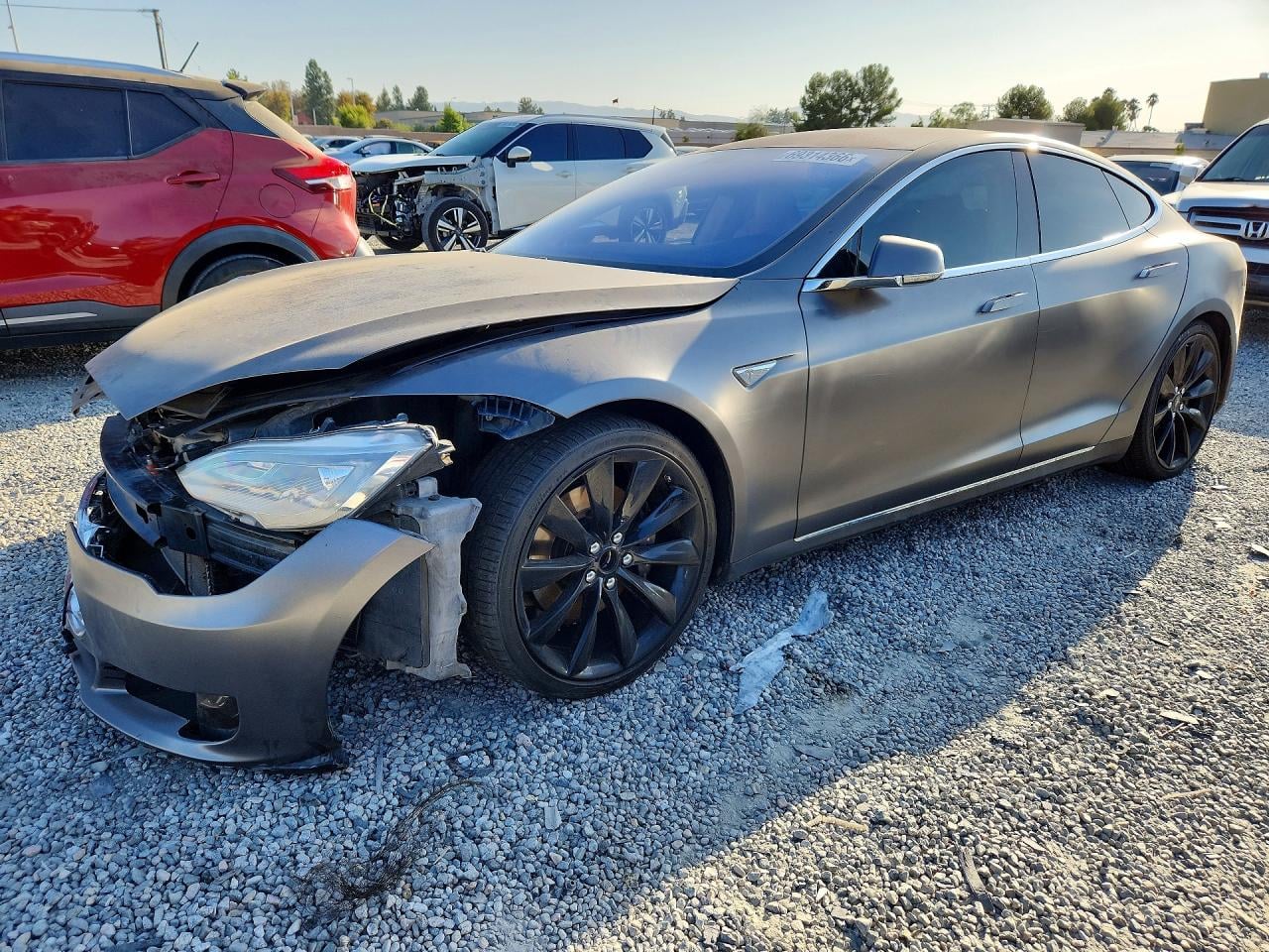 2014 TESLA MODEL S | 5YJSA1S13EFP41186 | UPCARS