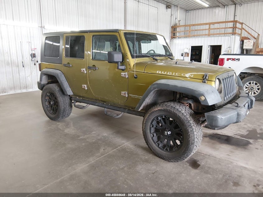 2007 JEEP WRANGLER UNLIMITED RUBICON | 1J4GA69167L166407 | UPCARS