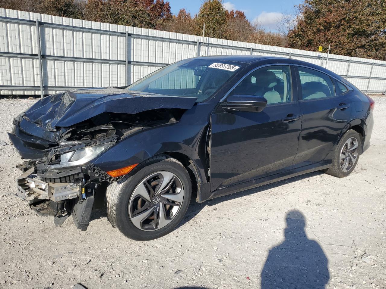 2019 HONDA CIVIC LX | 19XFC2F67KE039624 | UPCARS