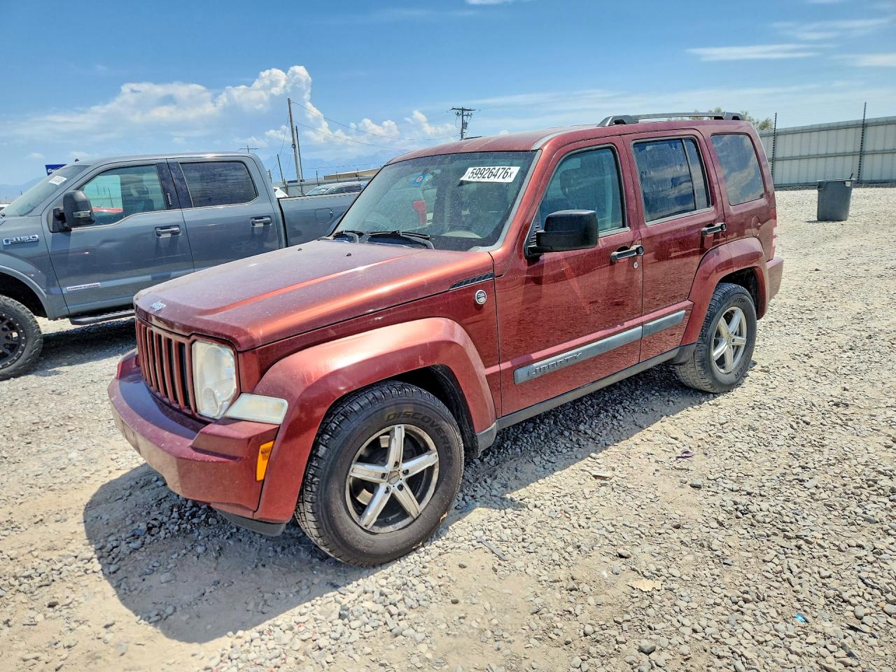 2008 JEEP LIBERTY SPORT | 1J8GN28K38W250982 | UPCARS
