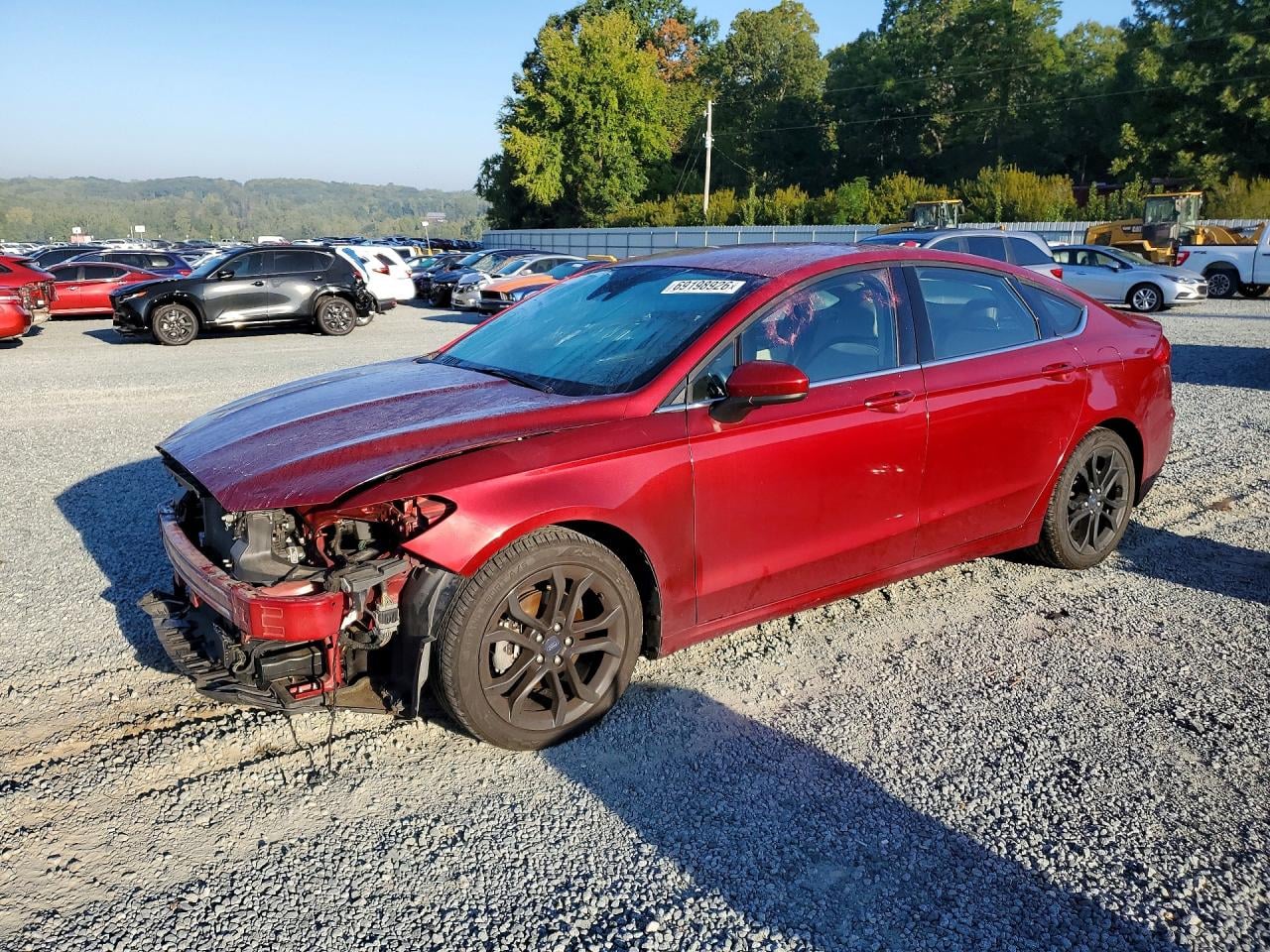 2019 FORD FUSION SE | 3FA6P0HD5KR159585 | UPCARS